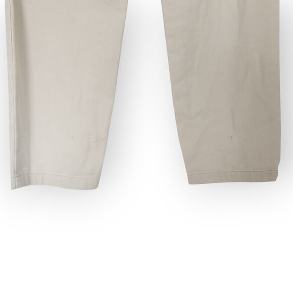 Vintage 90s Dockers Khaki Pants High Rise Straight Leg Trousers 4 Y2K - Picture 8 of 11